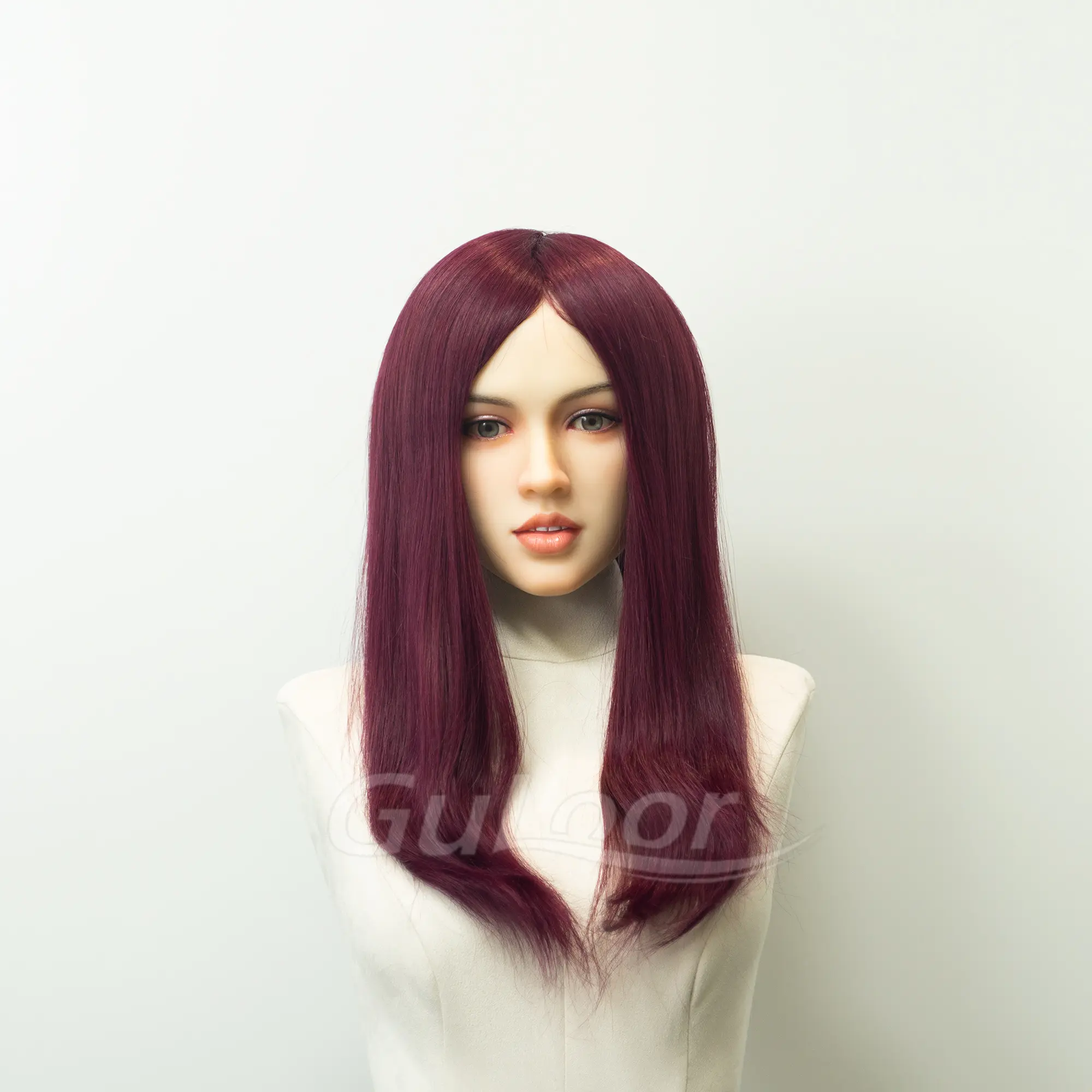 Customized women's toupper Fine Mono with Pu | Guloor Hair