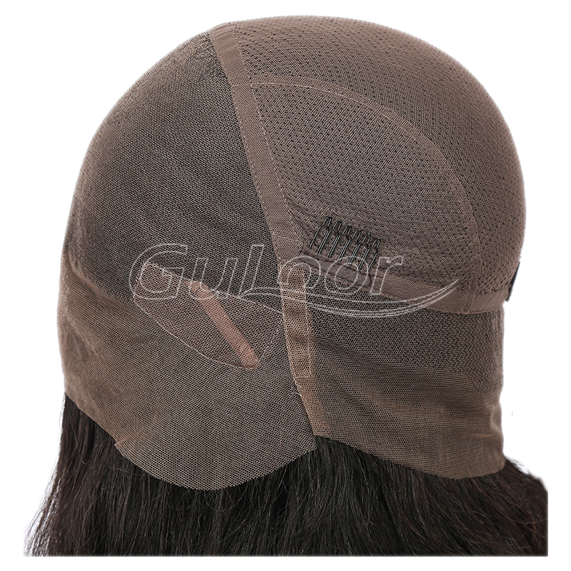 Unprocessed 100% Virgin Human Hair Long Hair Lace Front Wig