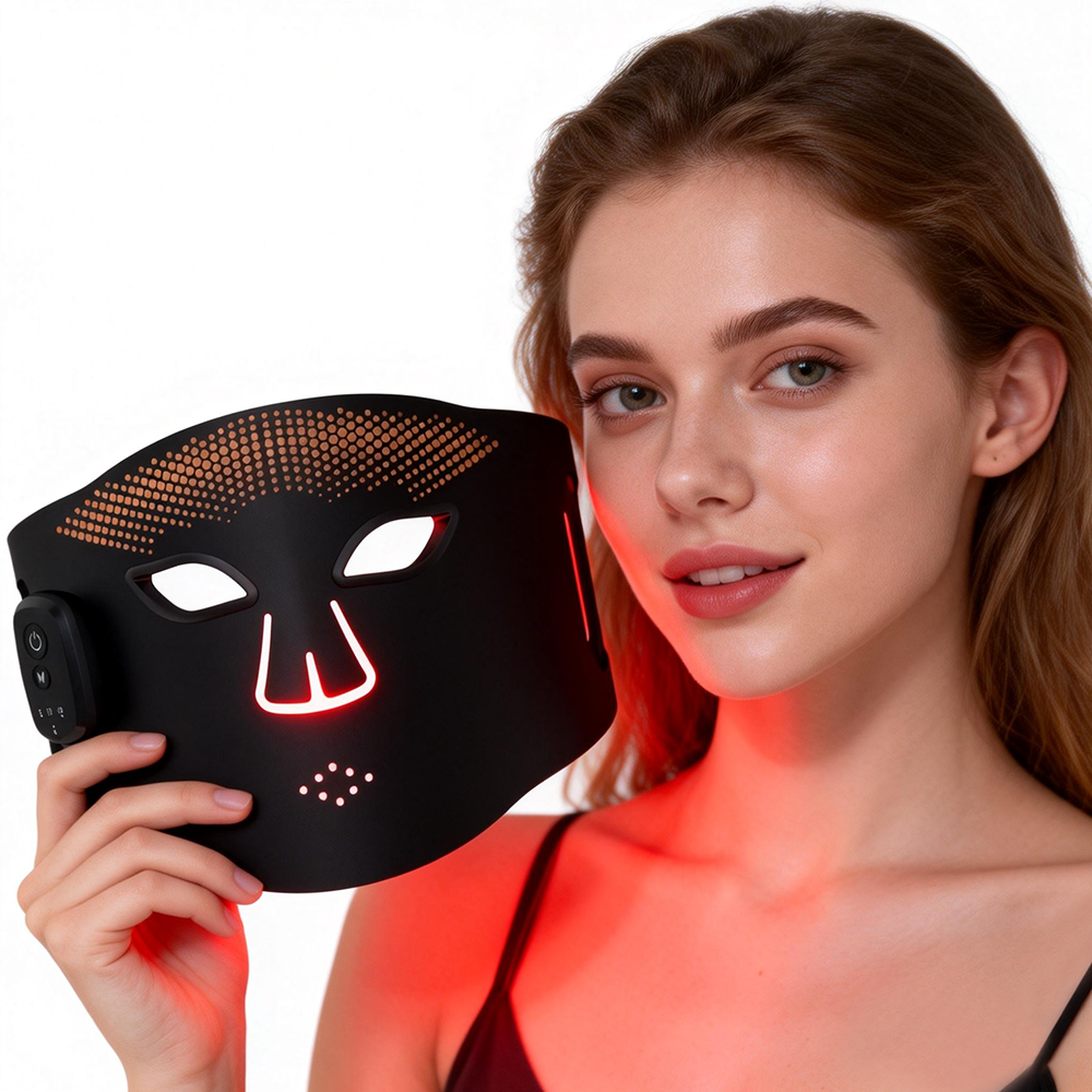 4-in-1 Magnetic LED Phototherapy Facial Mask with Infrared Technology