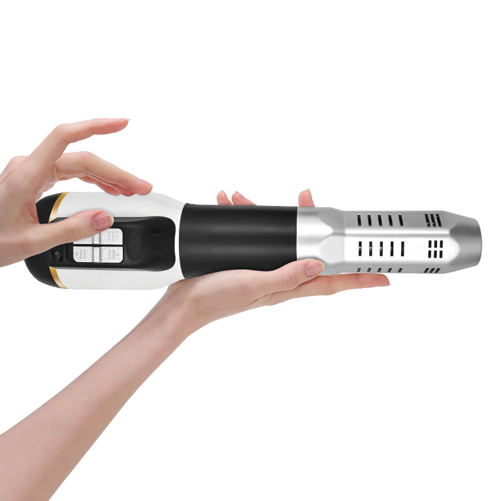 THZ008 Terahertz Therapy Blower Wand – 1200W with Amber Crystal Tube & Hot/Cold Air Design