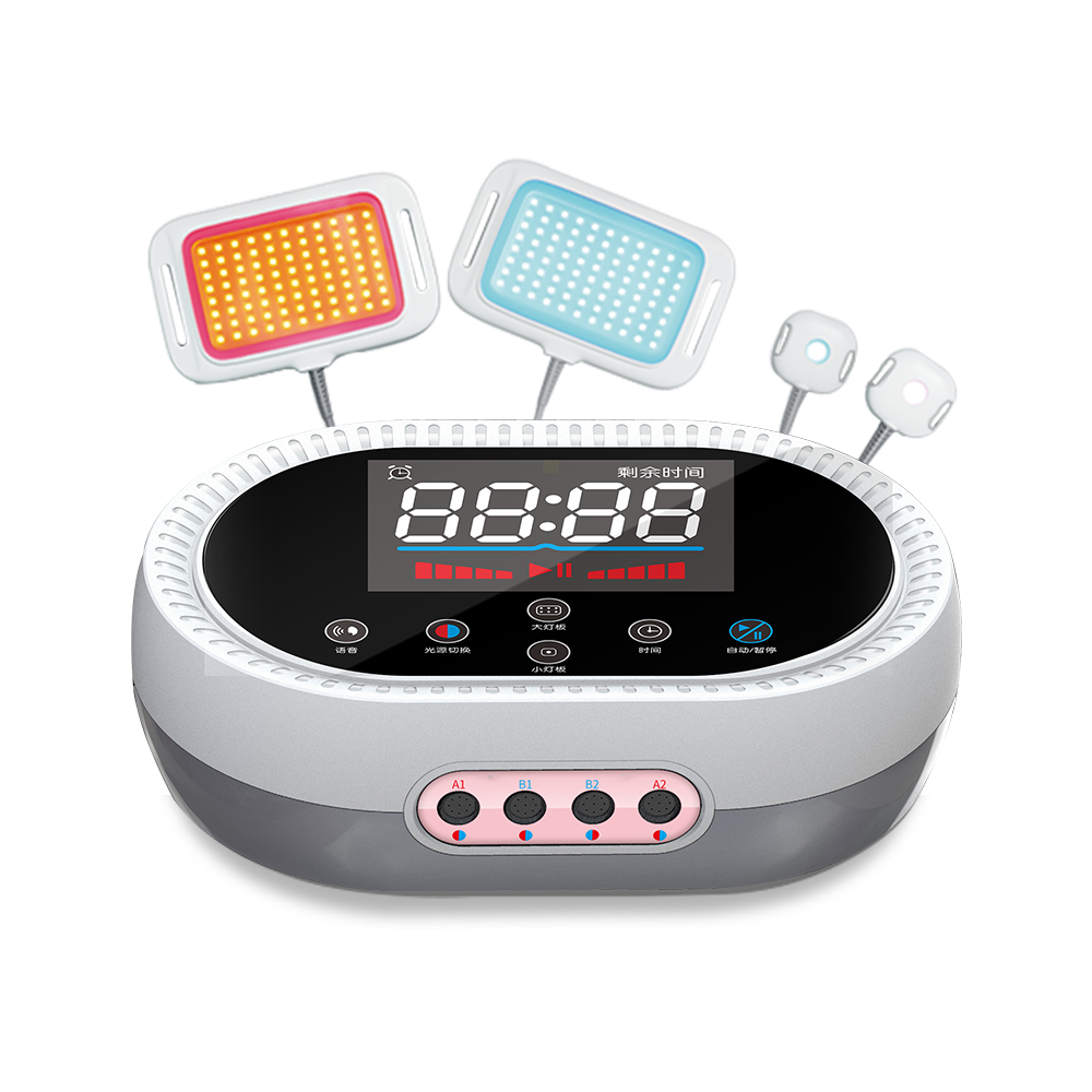 Wholesale 660nm Red & 465nm Blue LED Light Therapy Device – 4-Channel Portable for Home & Salon Use | Model X5