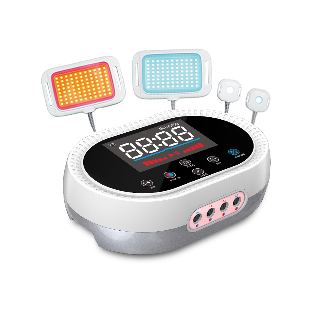 Wholesale 660nm Red & 465nm Blue LED Light Therapy Device – 4-Channel Portable for Home & Salon Use | Model X5