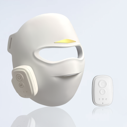 3D LED Face Mask for Skin Care - 84 LED/252 Chip Full Coverage, FDA Cleared, Professional & Home Use