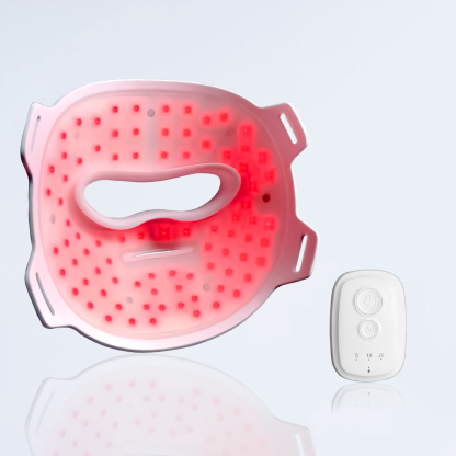 3D LED Face Mask for Skin Care - 84 LED/252 Chip Full Coverage, FDA Cleared, Professional & Home Use