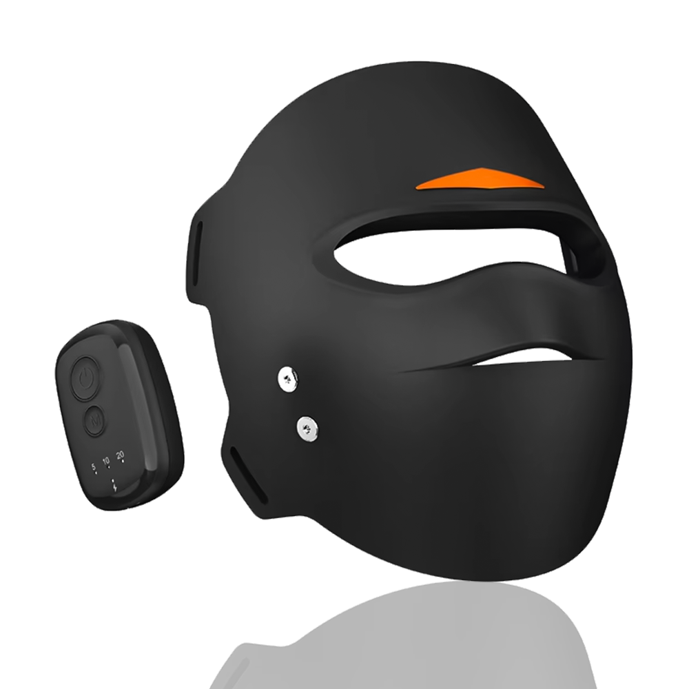 3D LED Face Mask for Skin Care - 84 LED/252 Chip Full Coverage, FDA Cleared, Professional & Home Use