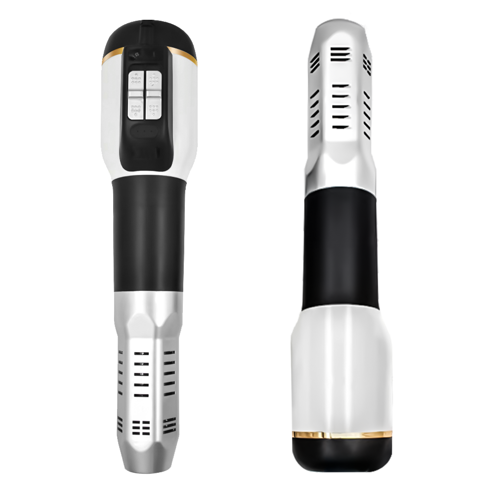 THZ008 Terahertz Therapy Blower Wand – 1200W with Amber Crystal Tube & Hot/Cold Air Design