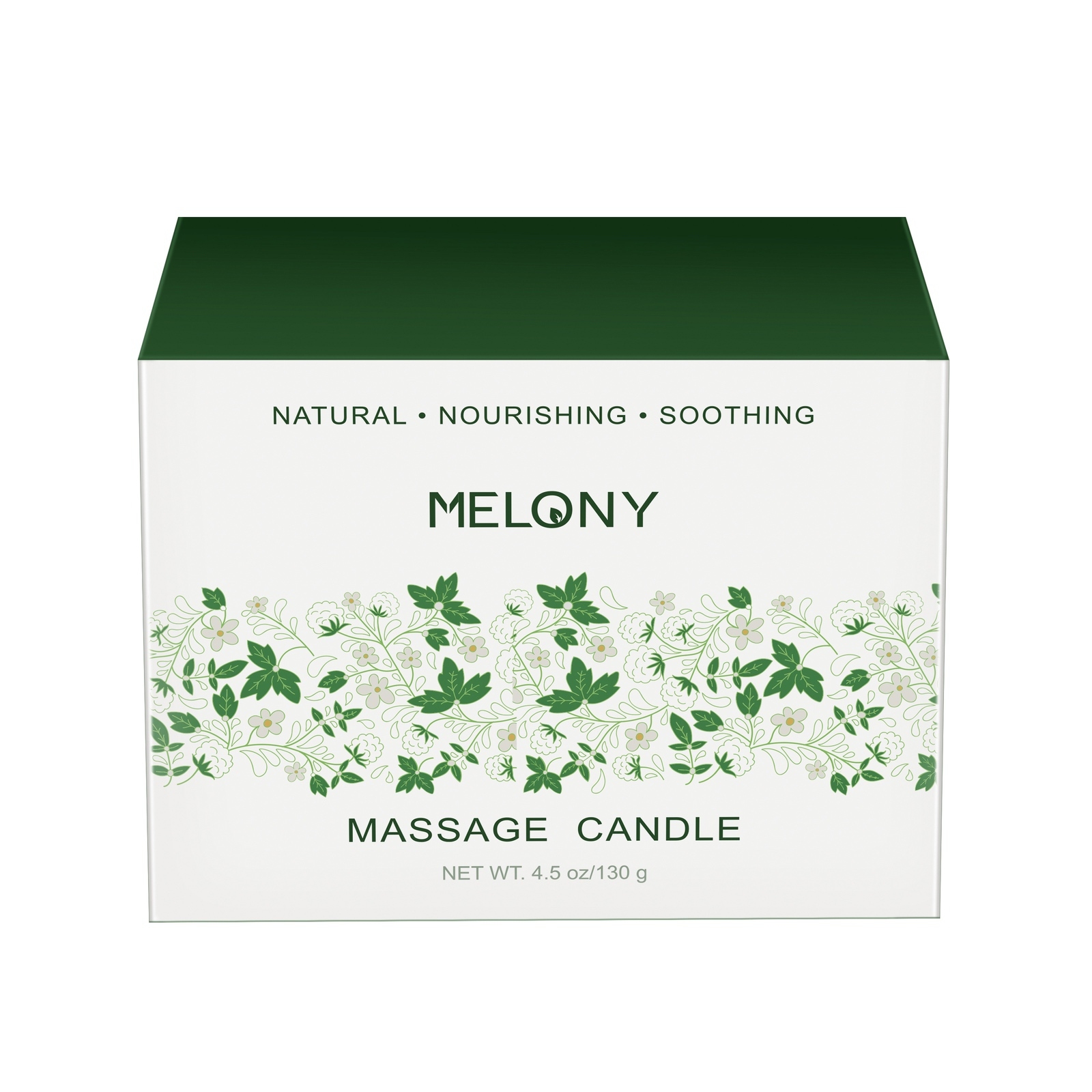 Unscented | MELONY SOY MASSAGE CANDLE | 4.5OZ / 130G