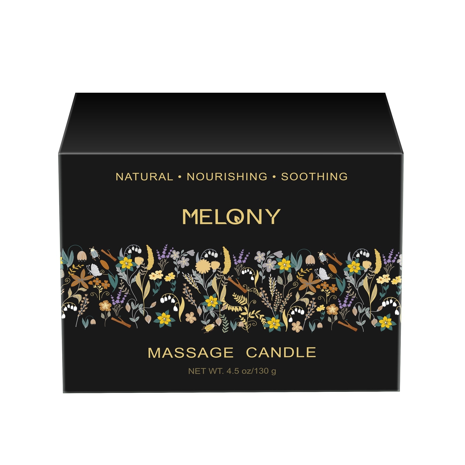 Unscented | MELONY SOY MASSAGE CANDLE | 4.5OZ / 130G