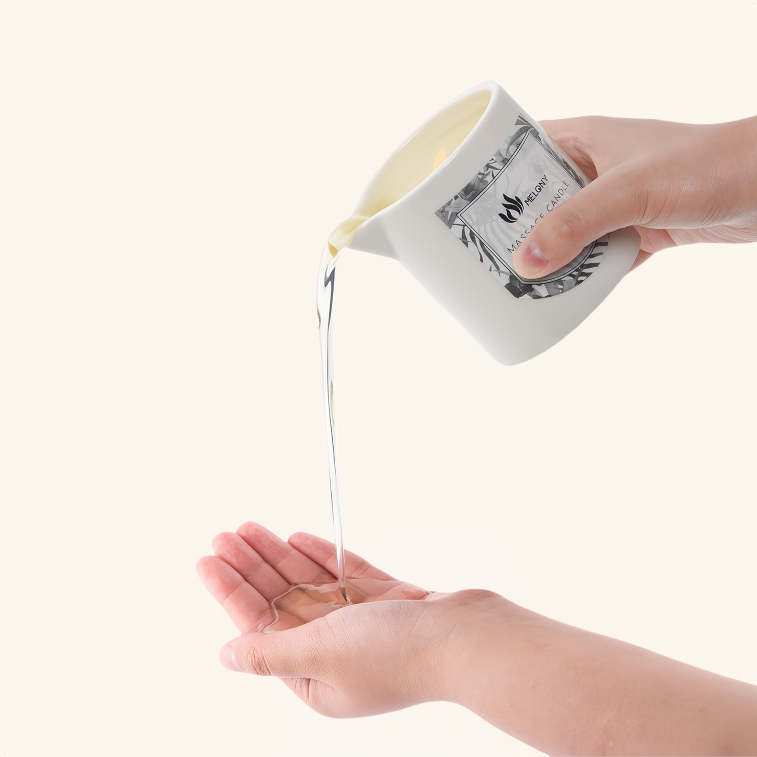 MELONY Soy Massage Oil Candle | 8.1OZ / 230G