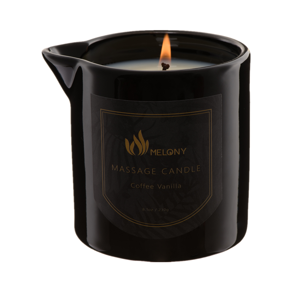 COFFEE VANILLA | MELONY SOY MASSAGE CANDLE | 8.1OZ / 230G