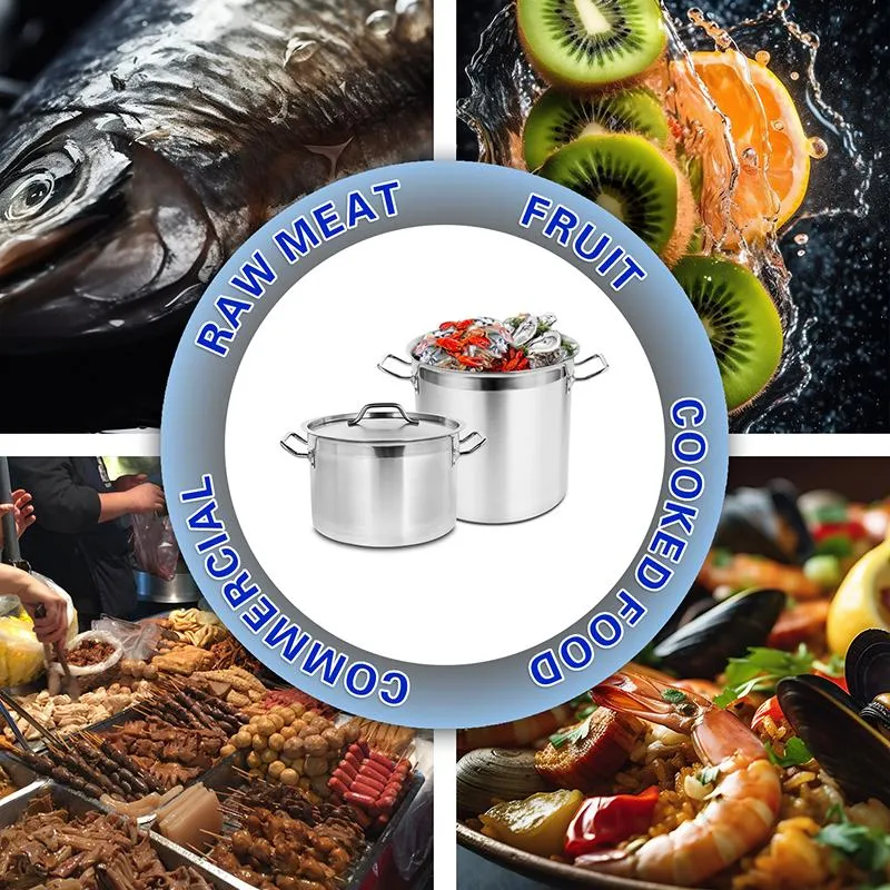 Daosheng Metal Good Price Stock Pot Large Commercial Stainless Steel Water Pot