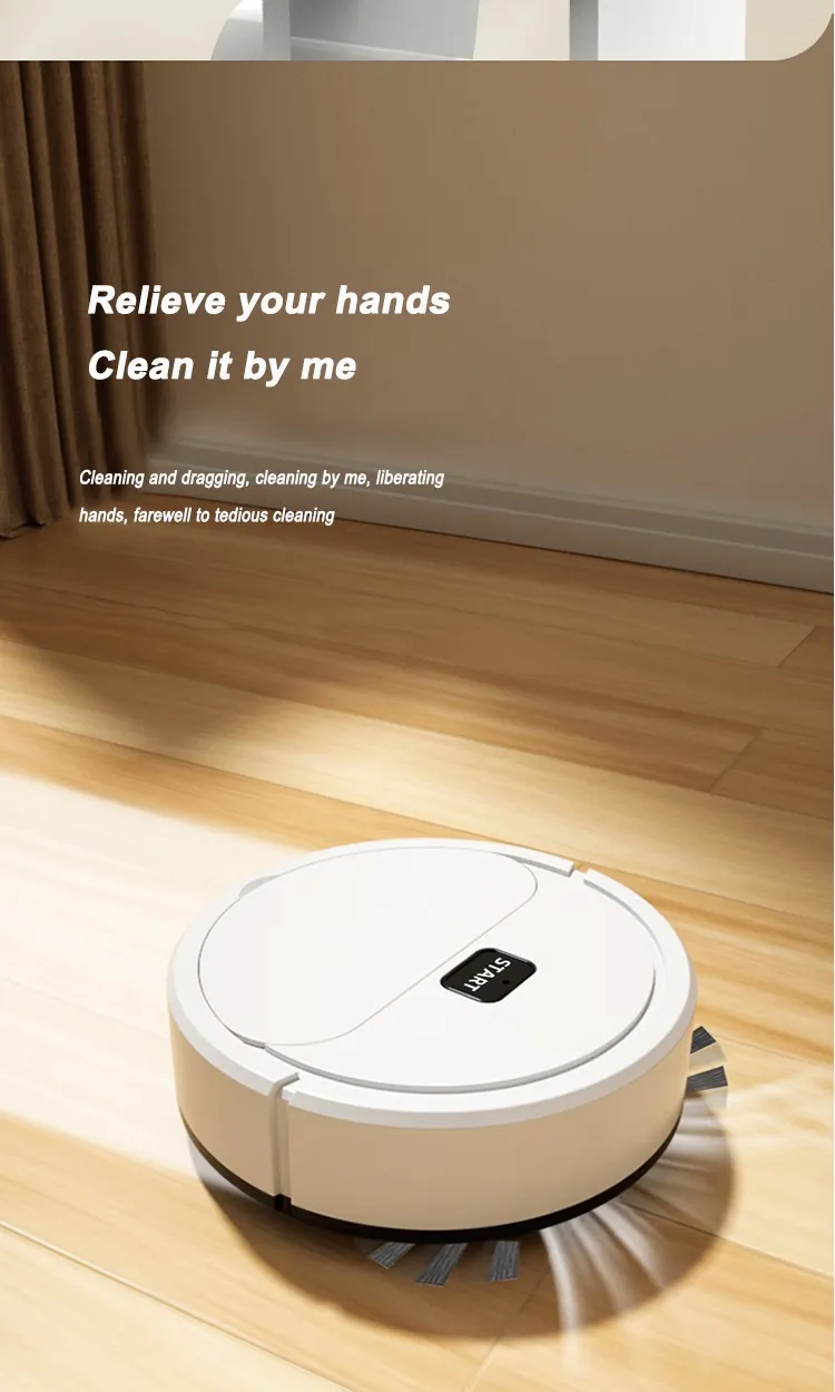 Smart Sweeping Machine Robot Mopping Cleaning Floor Mini Vacuum Cleaner for Household