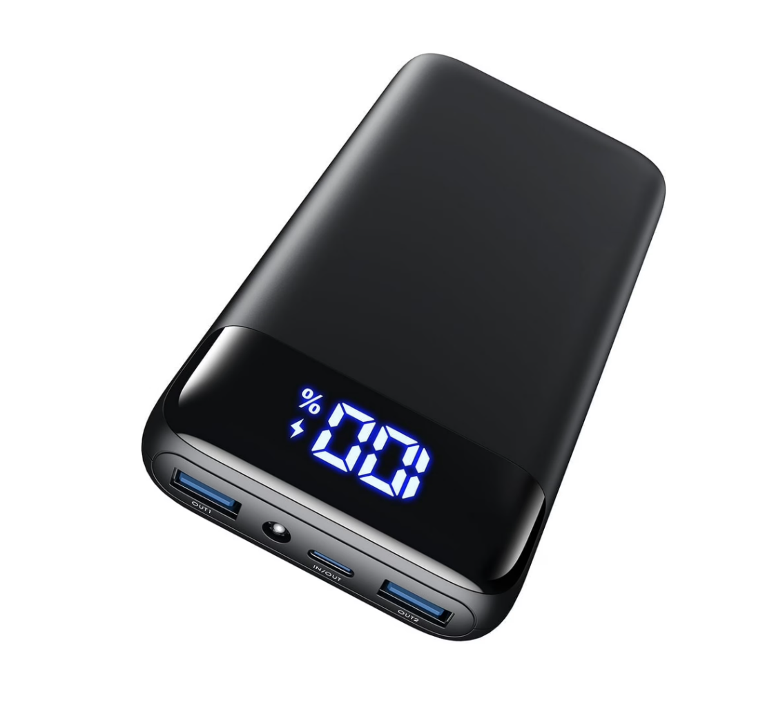 20000mAh Power Bank, 22.5W Fast Charging Portable Charger for iPhone & iPad, LED Display,Black