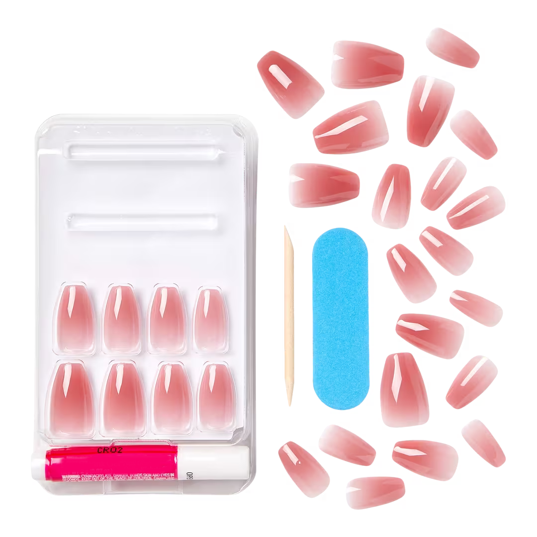 Bare but Better Nude Nails——Peach Coral