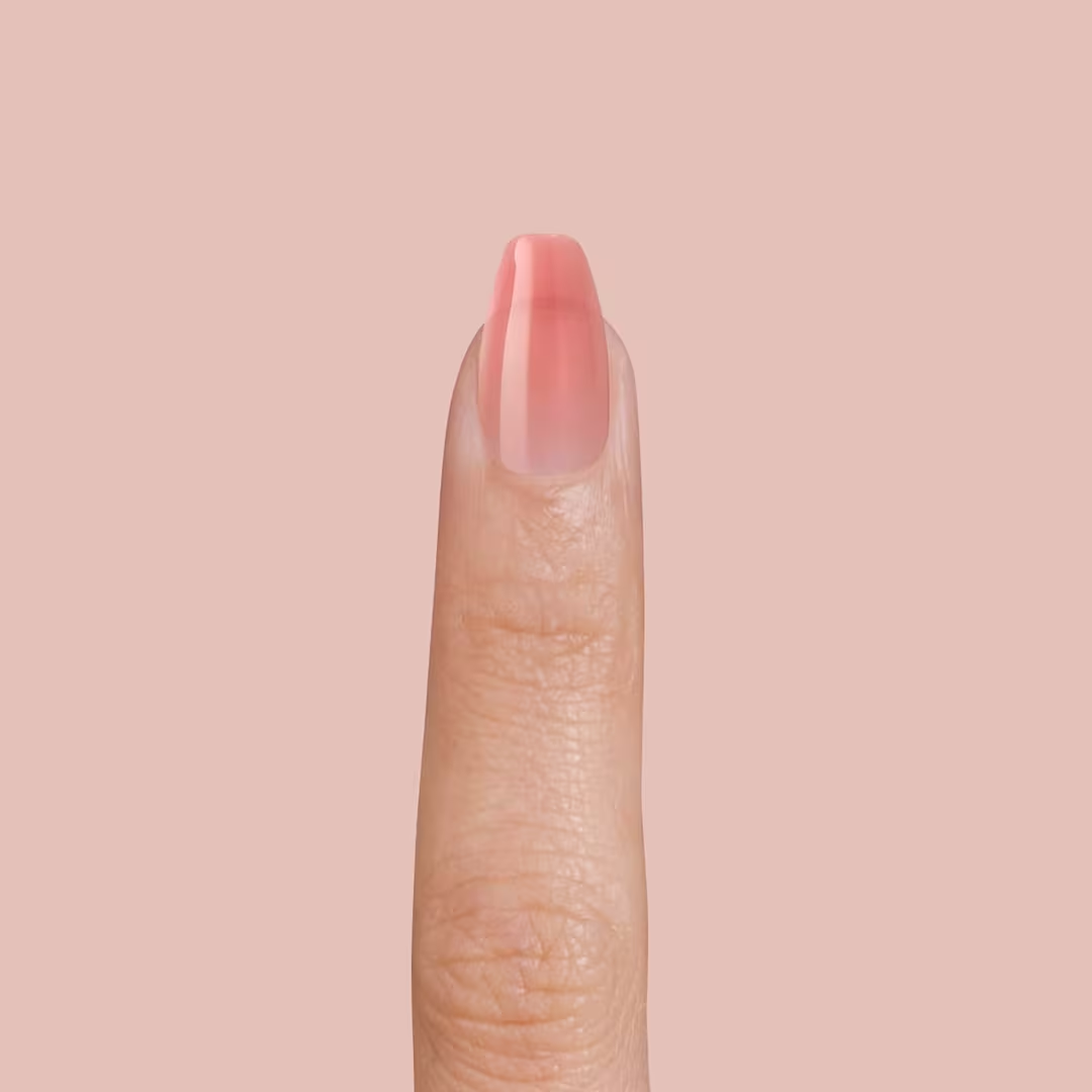 Bare but Better Nude Nails——Peach Coral