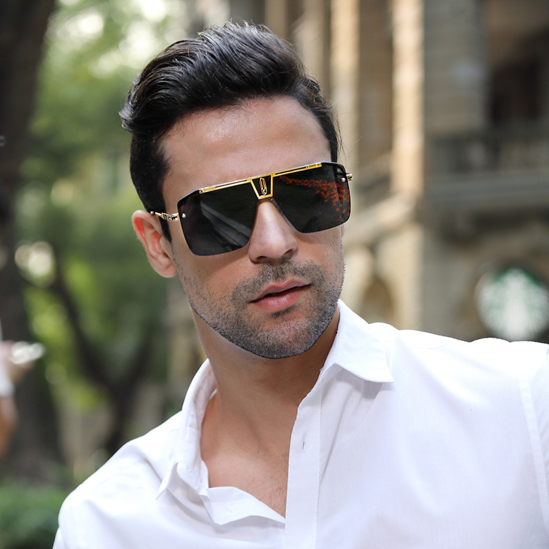 TomsloverNew large frame sunglasses square frame