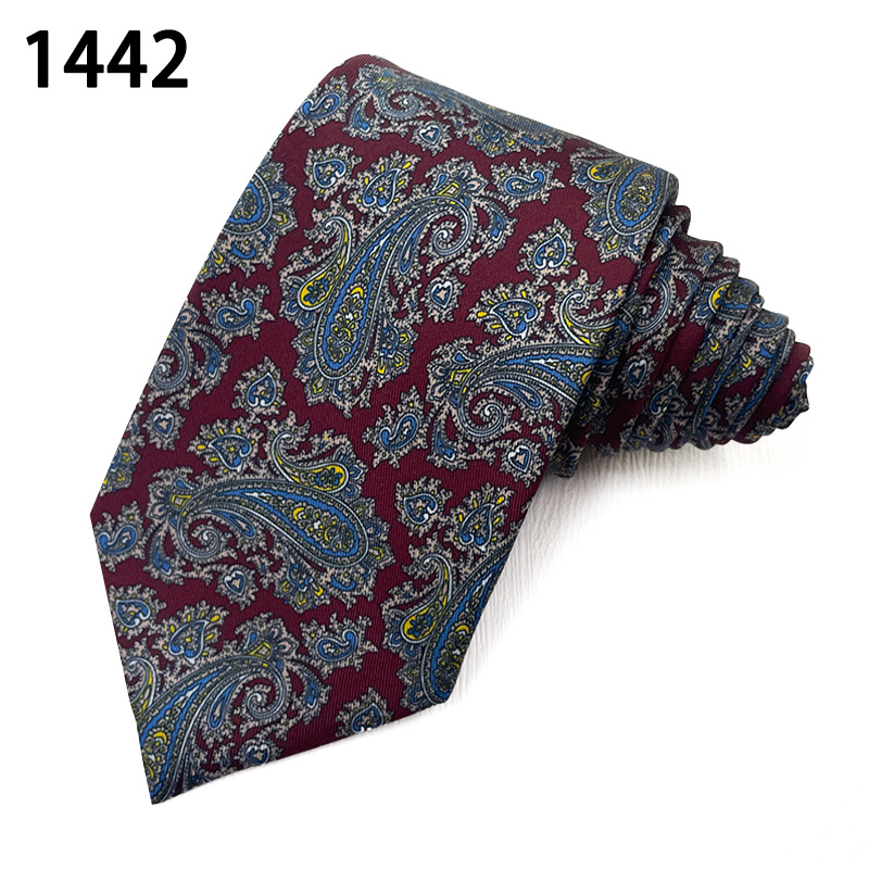 TomsloverMen's Paisley Pattern Series Fashion Tie Simulation Silk