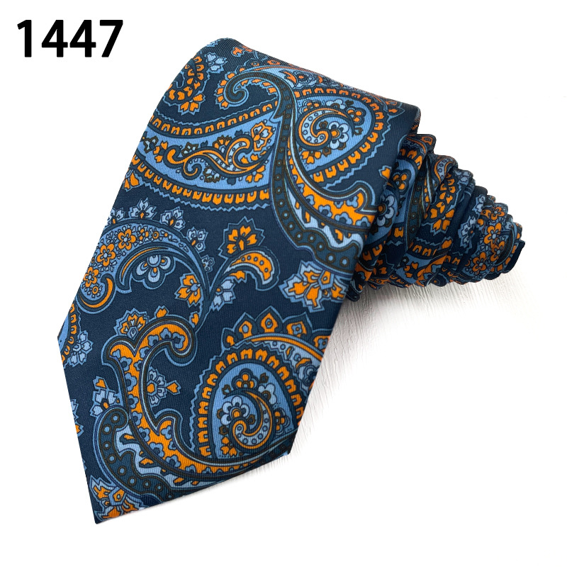 TomsloverMen's Paisley Pattern Series Fashion Tie Simulation Silk