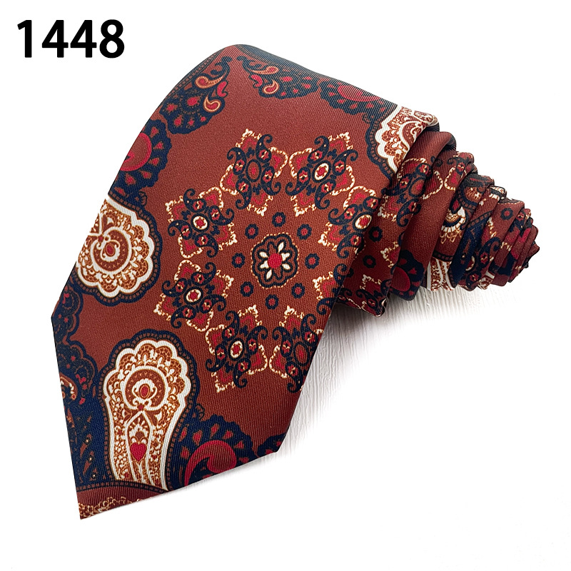 TomsloverMen's Paisley Pattern Series Fashion Tie Simulation Silk