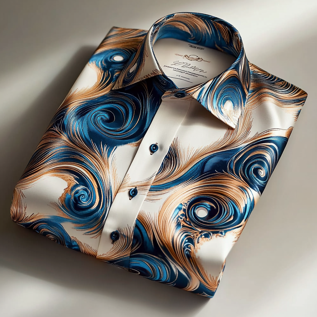 TomsloverAbstract Art Print Regular Shirt 