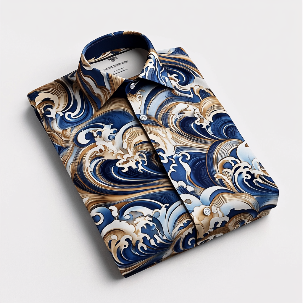 TomsloverAbstract Art Print Regular Shirt 