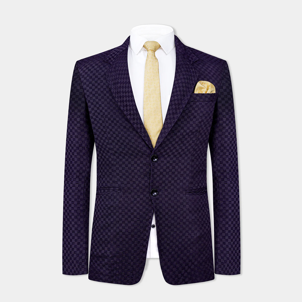 TomsloverMen's Casual Blazer Jacket Blazer Regular Fit  Single Breasted One-button 