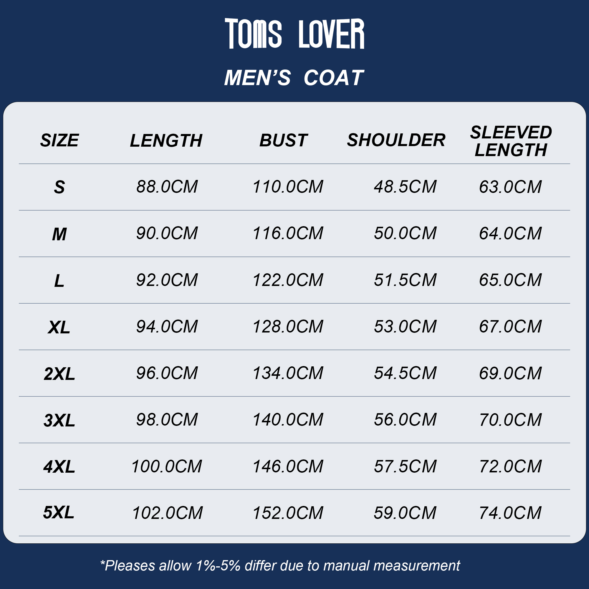 Gentleman's printed jacket overcoat mid-length coat