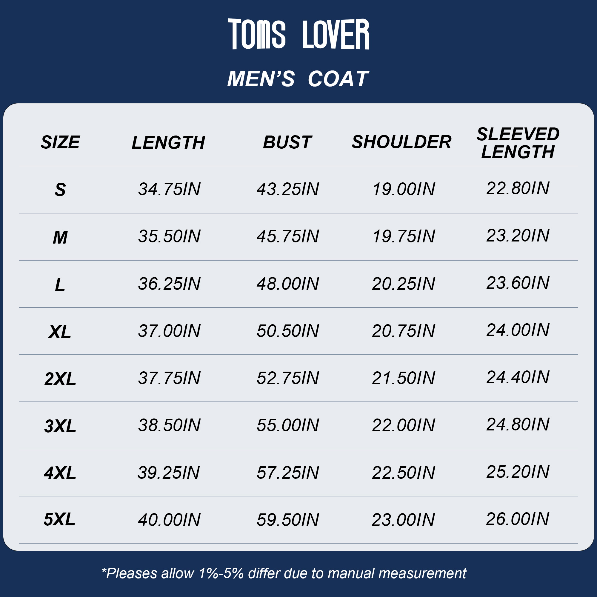 Gentleman's printed jacket overcoat mid-length coat