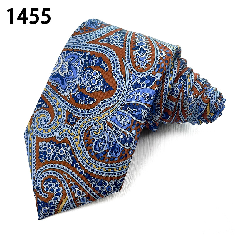 TomsloverMen's Paisley Pattern Series Fashion Tie Simulation Silk