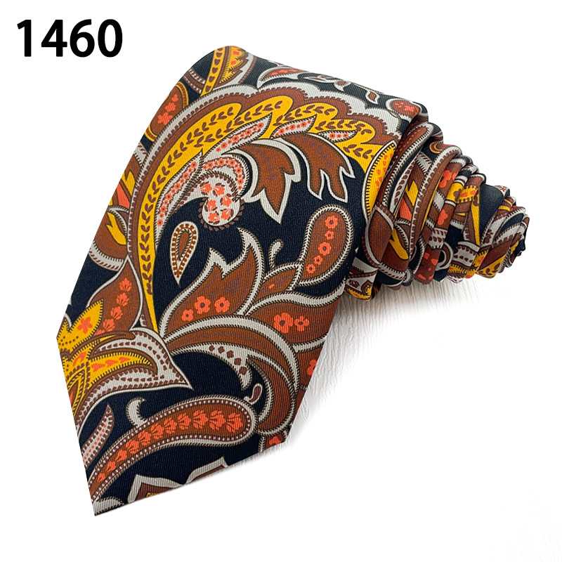 TomsloverMen's Paisley Pattern Series Fashion Tie Simulation Silk