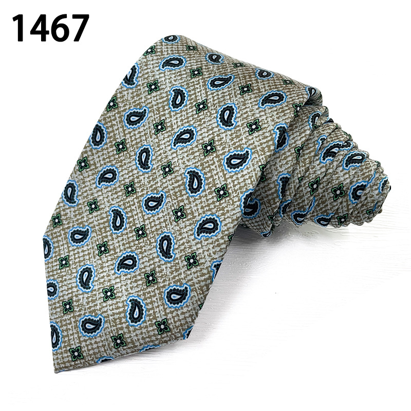 TomsloverMen's Paisley Pattern Series Fashion Tie Simulation Silk