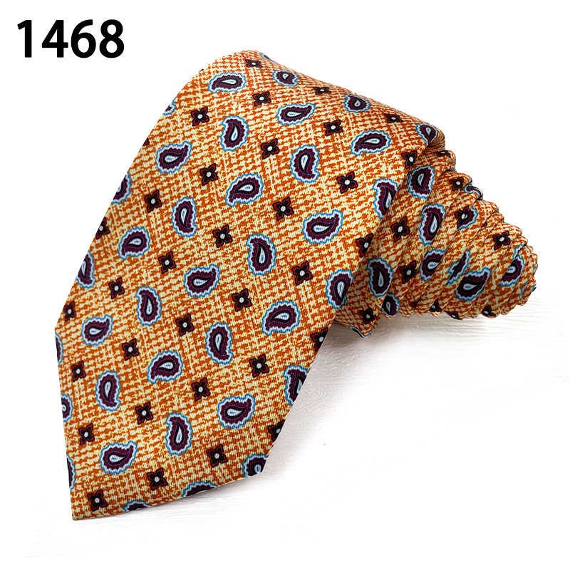 TomsloverMen's Paisley Pattern Series Fashion Tie Simulation Silk