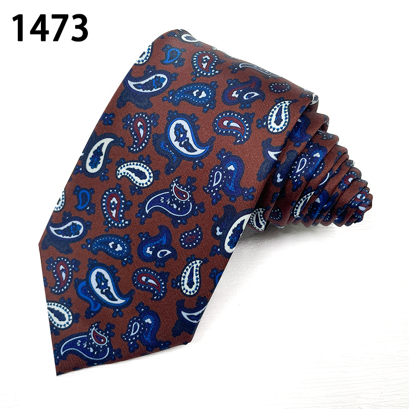 TomsloverMen's Paisley Pattern Series Fashion Tie Simulation Silk