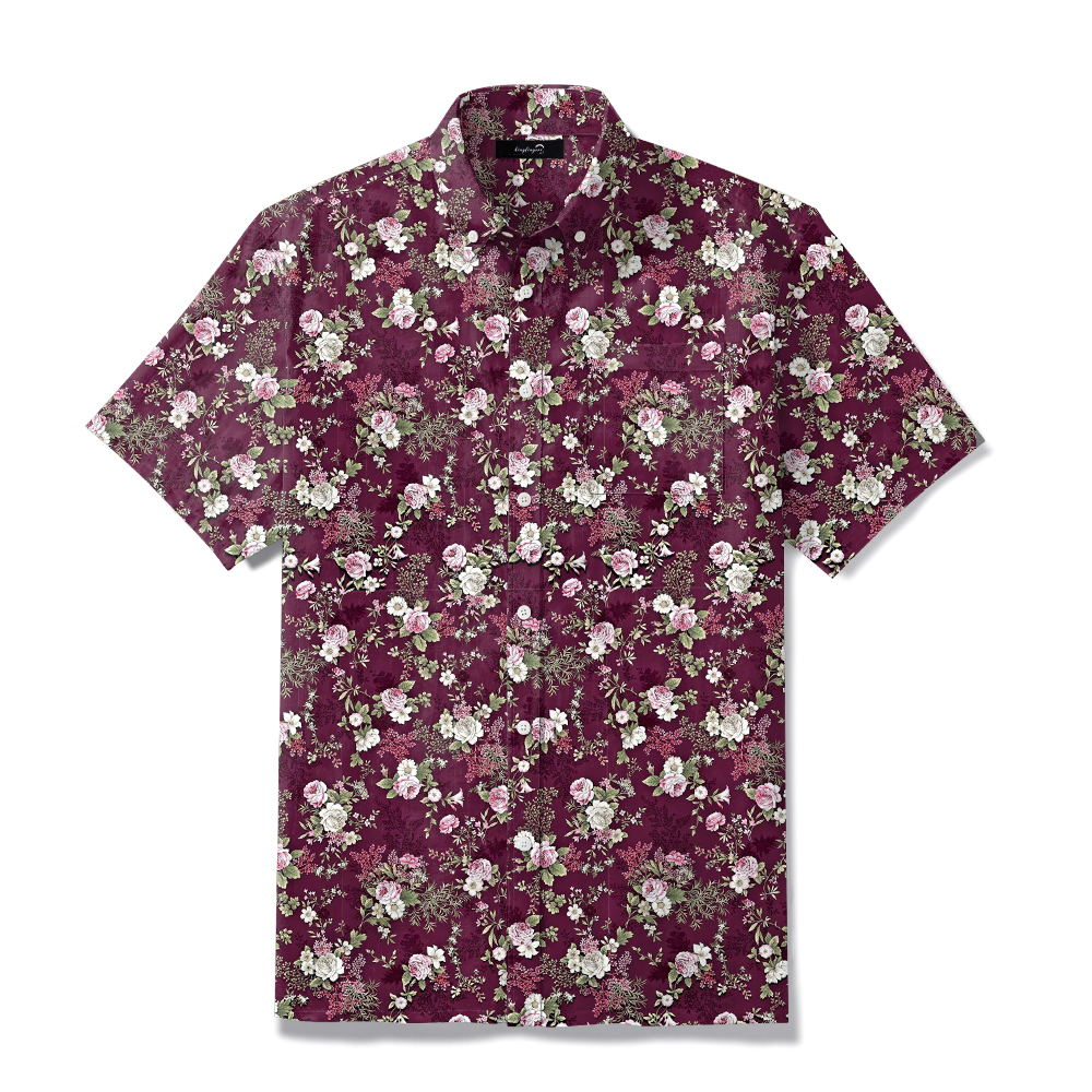 TomsloverBusiness Casual Chic Printed Shirt 100% cotton