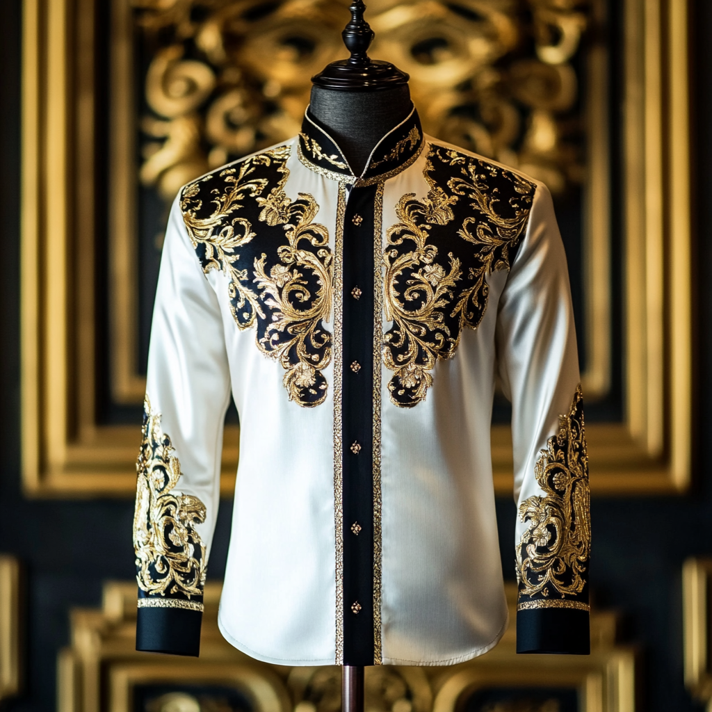 Men's Exceptional Quality Luxury Fabrics Shirt