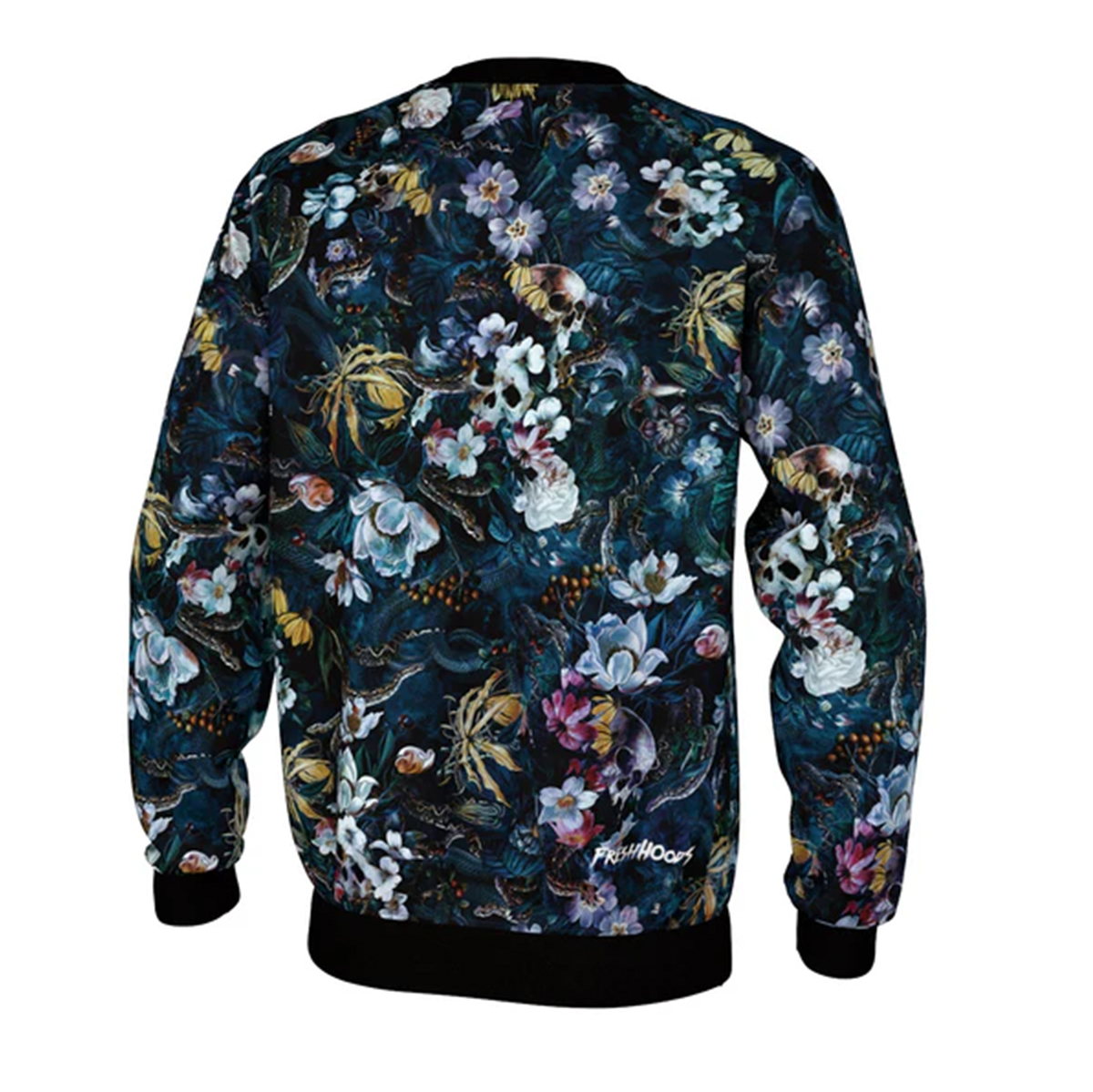 Print Sweatshirt Round Neck Pullover Men