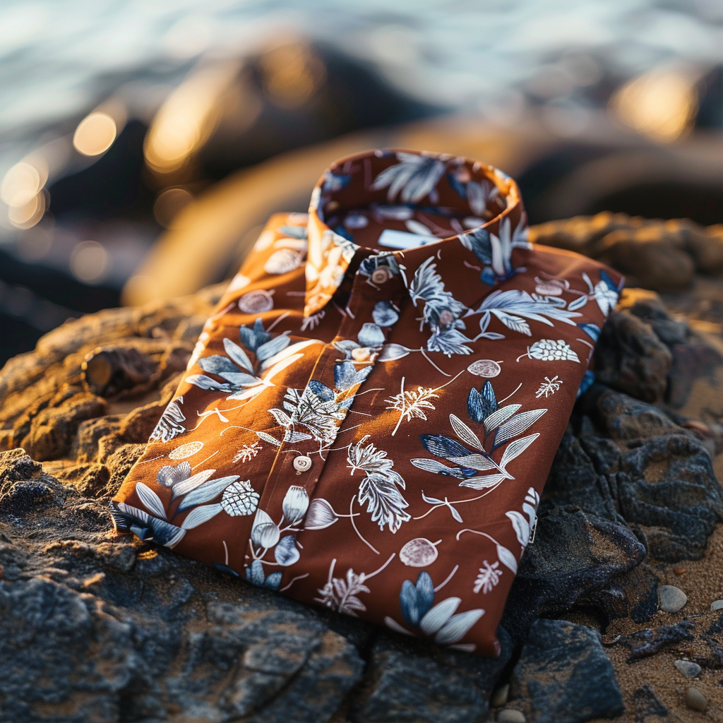 Tomslover  Tropical Print Hawaiian Shirts