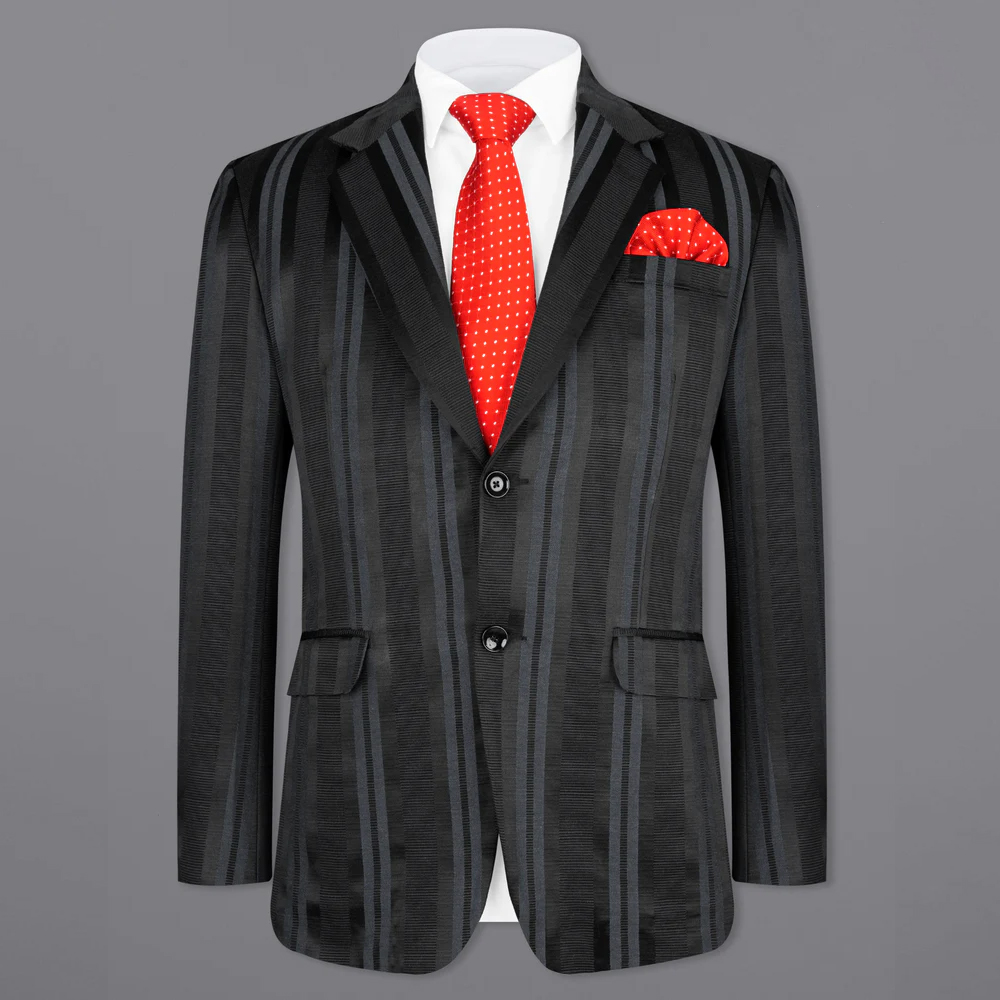 TomsloverMen's Casual Blazer Jacket Blazer Regular Fit  Single Breasted One-button 