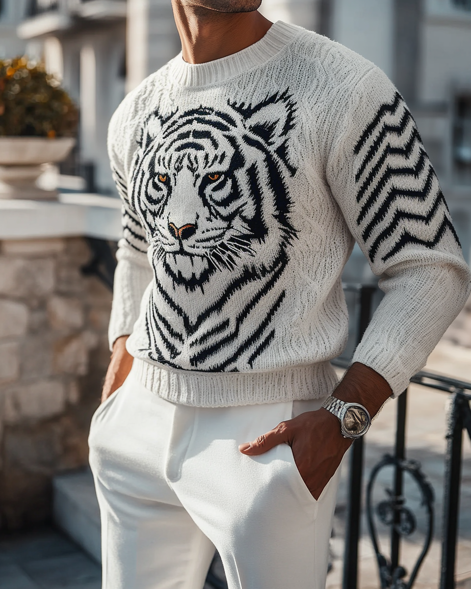 Fashionable design everyday casual sweater