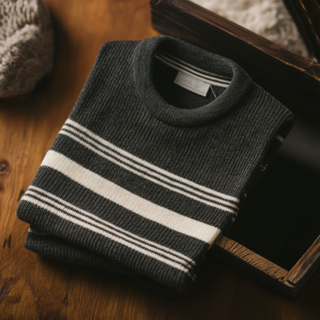 Men's Turtleneck Sweater Business Casual