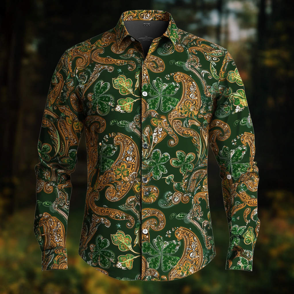 St. Patrick's Day Printed Shirt