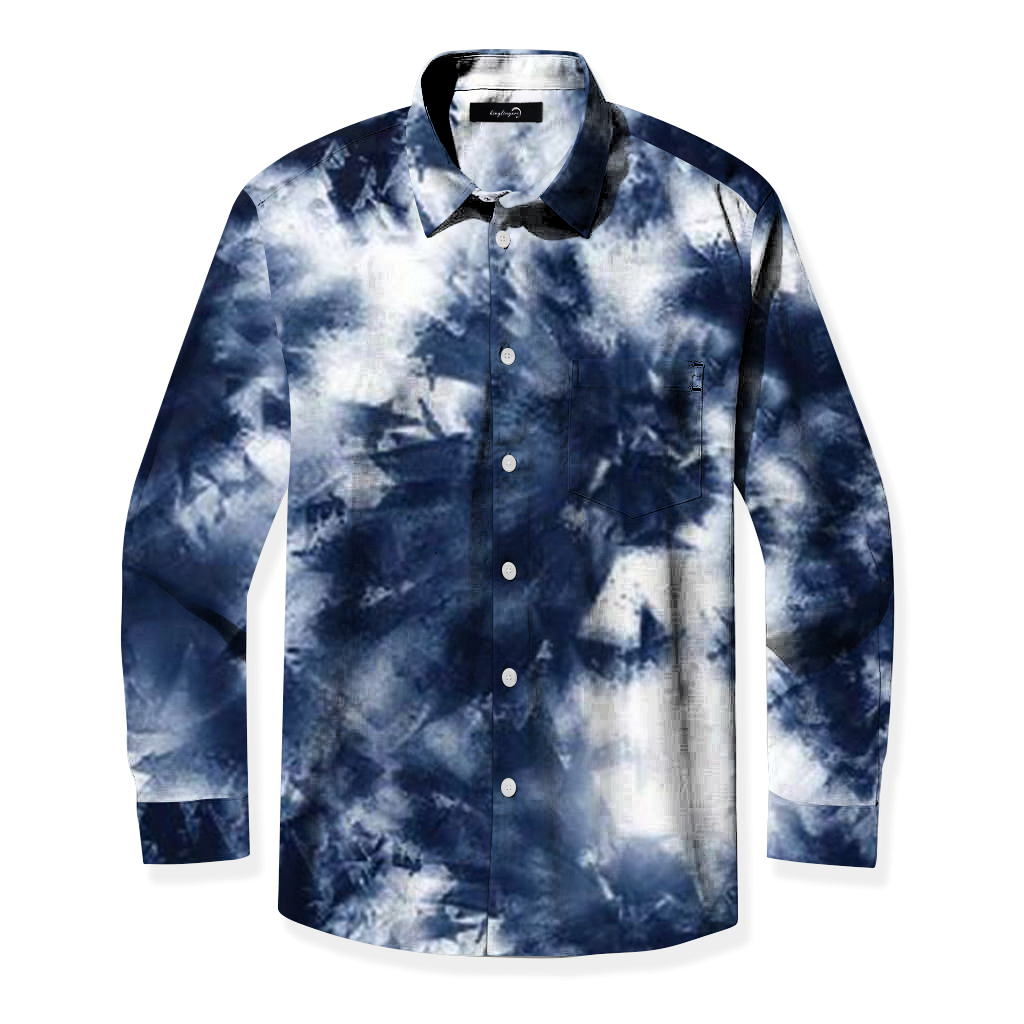 TomsloverPrint shirt --100% cotton long sleeves with pockets