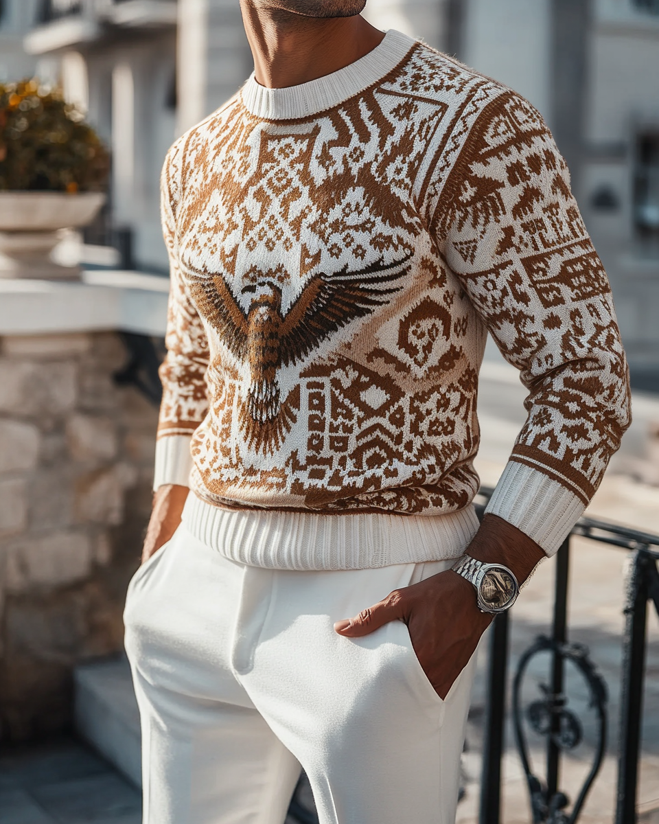 Fashionable design everyday casual sweater