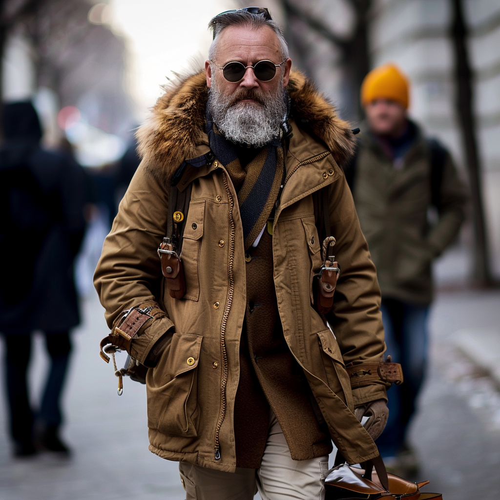 Windproof waterproof Parka jackets Parker coat