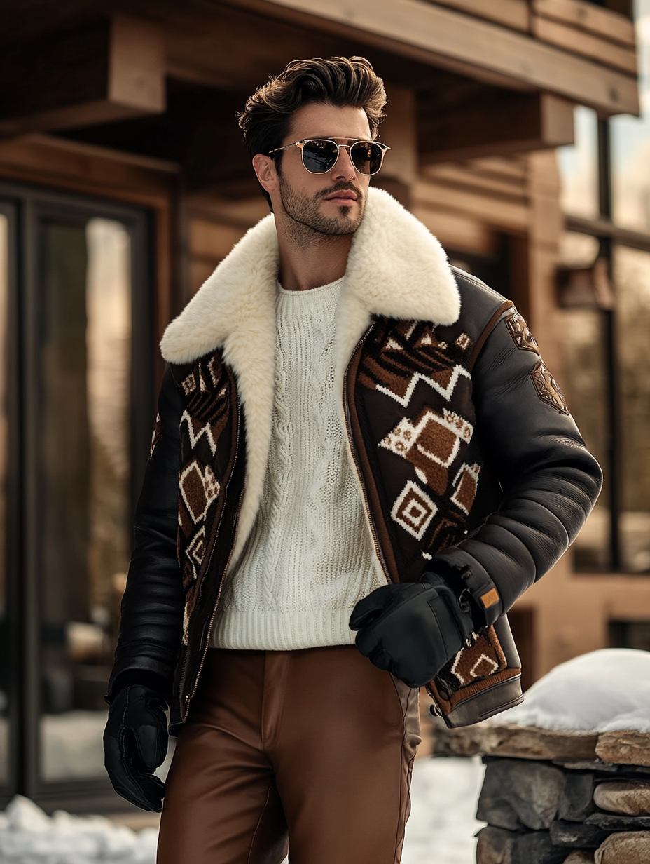 Warm fleece jackets warm coats Flight jacket