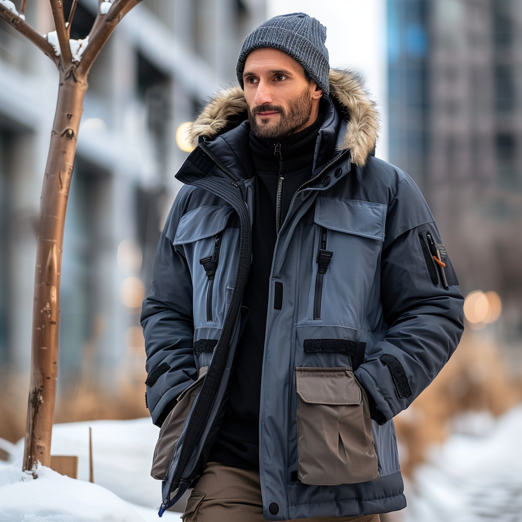 Windproof waterproof Parka jackets Parker coat