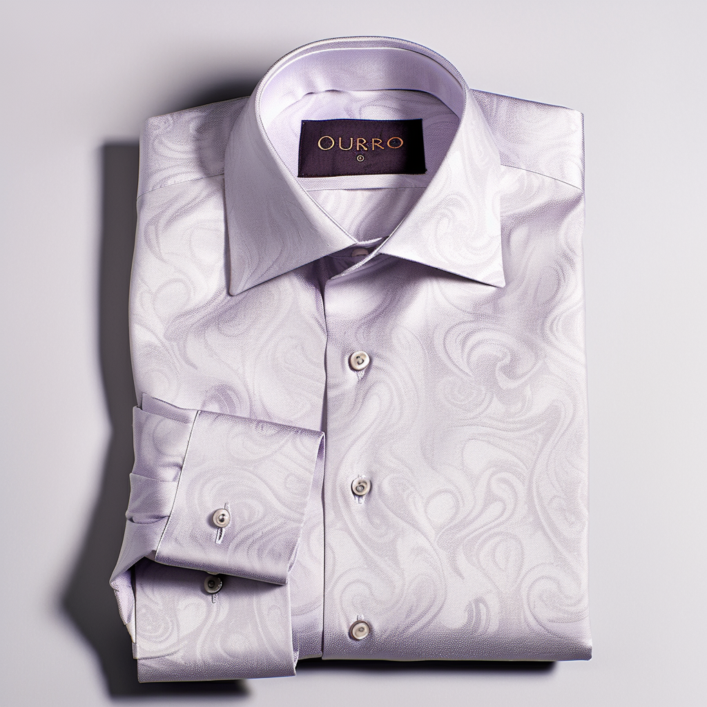 Men's Luxury Spiral Long Sleeve Shirt