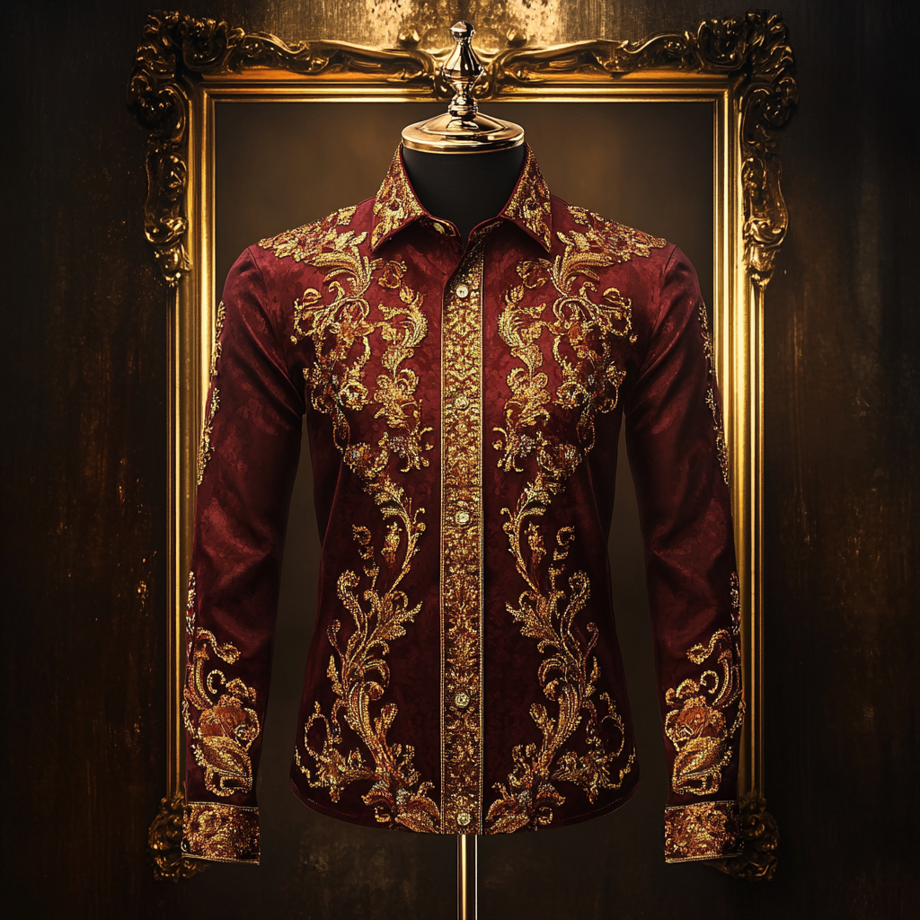 Men's Exceptional Quality Luxury Fabrics Shirt