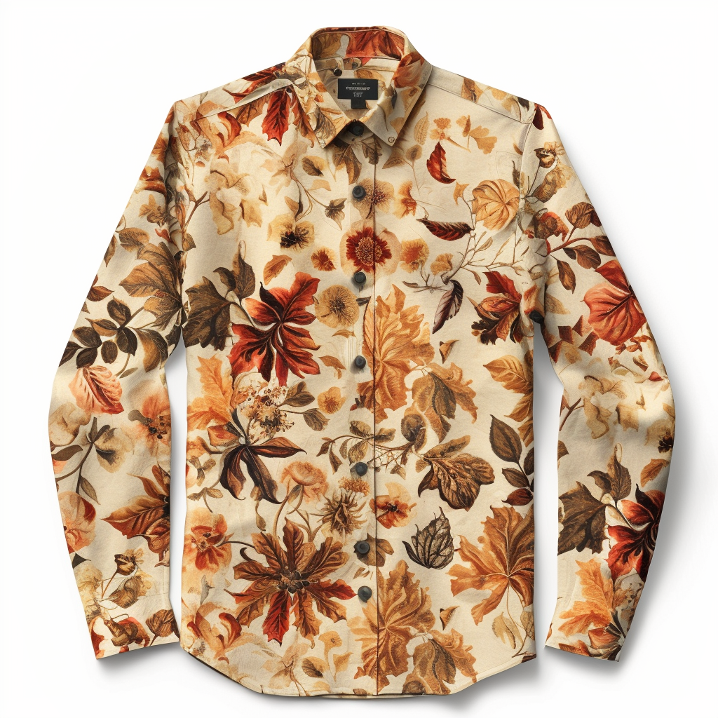 Tomslover2024 Fall Fashion Casual Printed Design Shirts