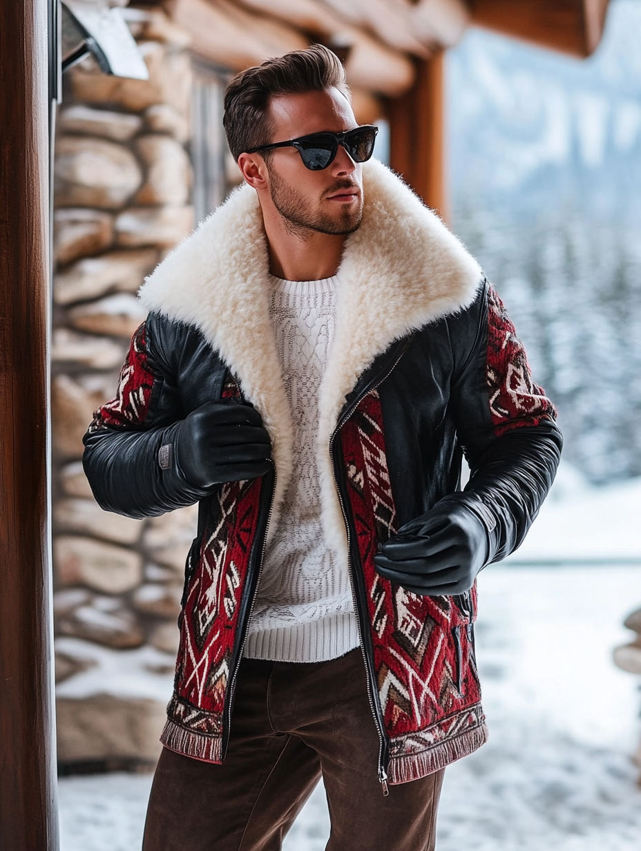 Warm fleece jackets warm coats Flight jacket